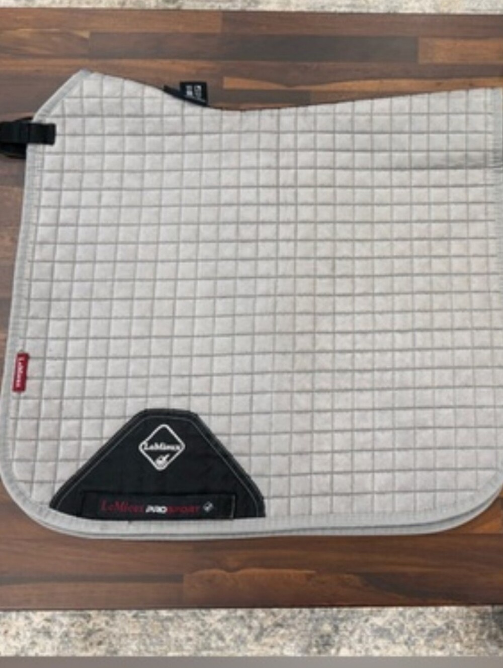 Grey LeMieux dressage pad